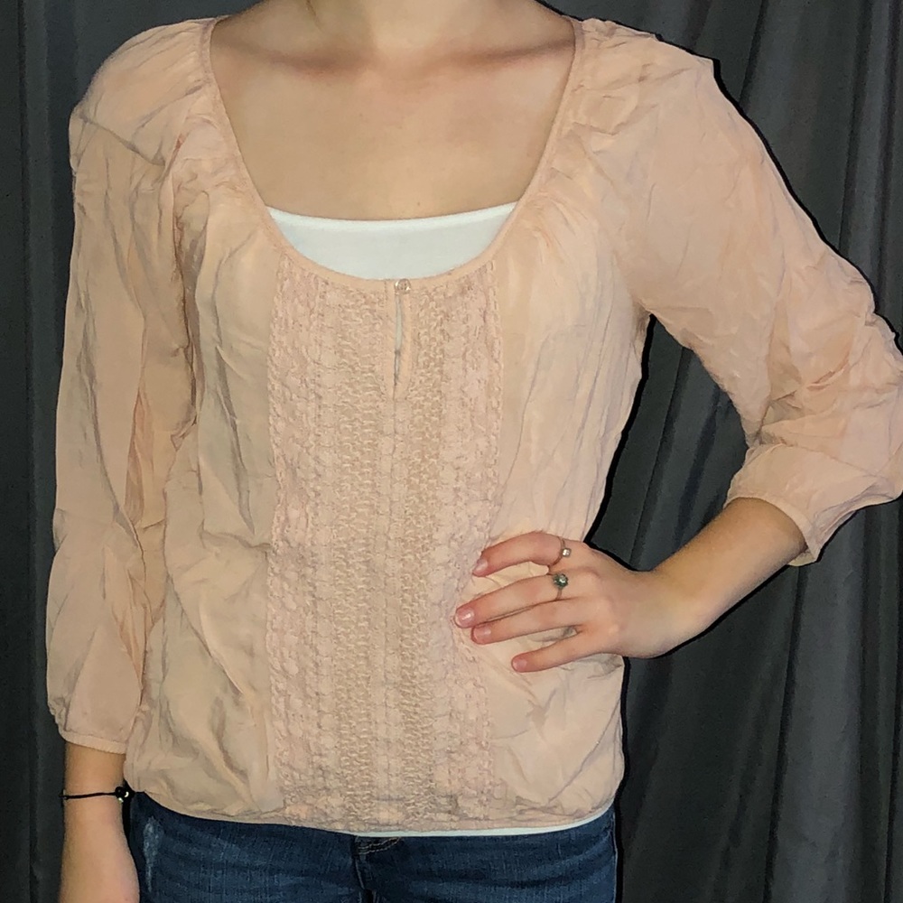 Pink Dress Top
